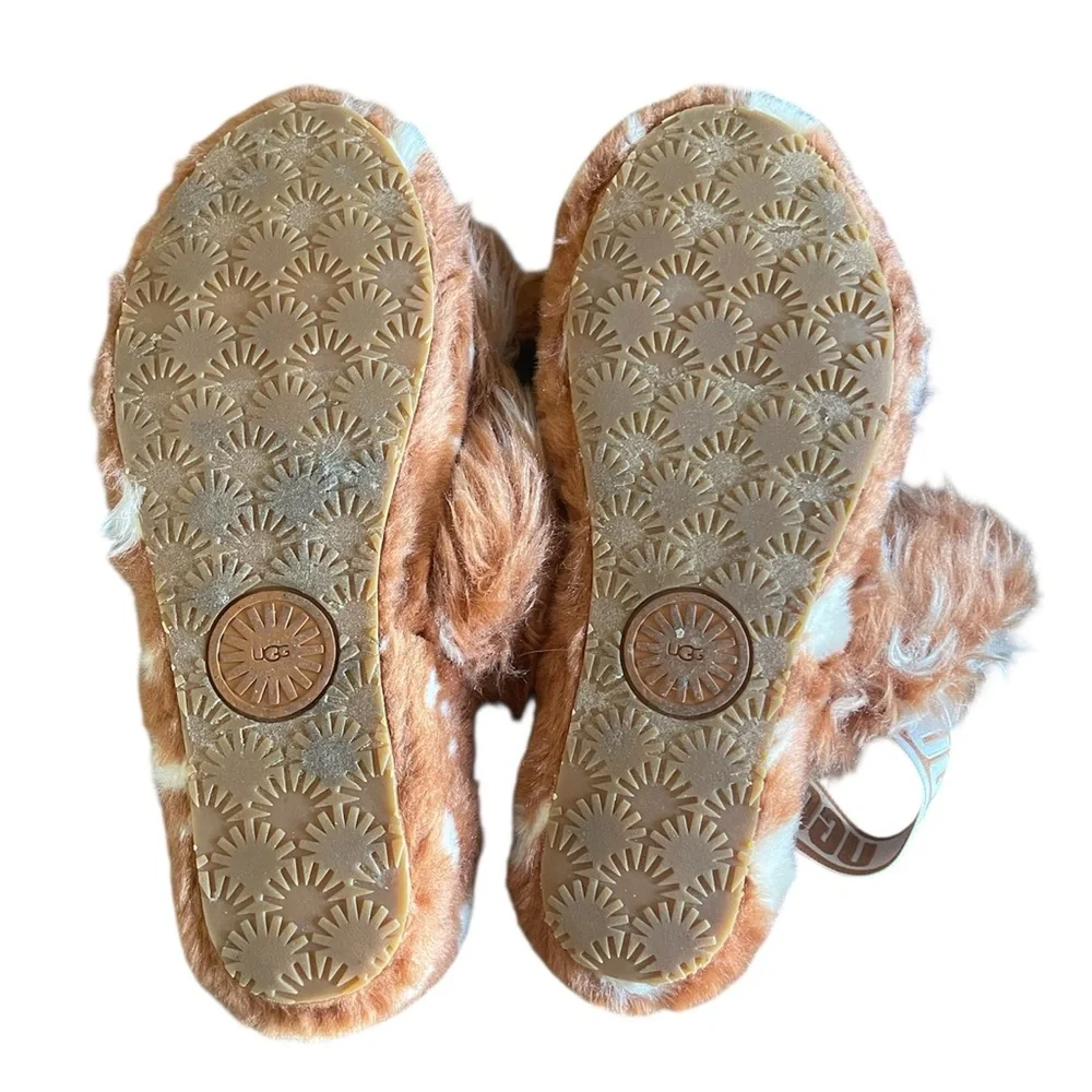 NWOT UGG Oh Yeah Slide Natural Spots (Women's) Size 7 - Picture 6 of 8